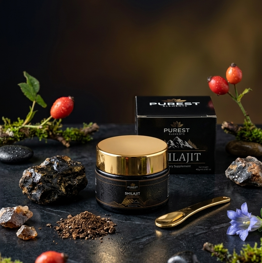 Purest Elements Shilajit Resin | 75% Fulvinezuur